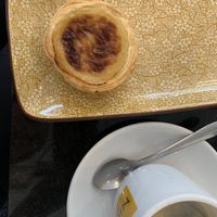 Vegan Pasta del Nata  at Ca.fé Coffee House in Lisbon