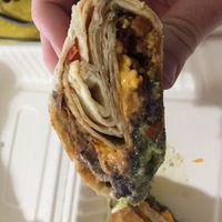 Vegan Breakfast burrito  at ROOST in York