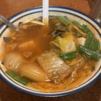 Soft Tofu with Kimchi Soupp  at DK Pho - Maybe closed in Modesto