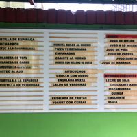 Platos a la carte  at Casa Vegetariana Luz y Salud in Lima