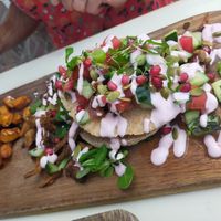 Gyros pitta at Vegane Glorie in The Hague