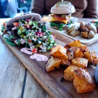 Dinner at Vegane Glorie in The Hague