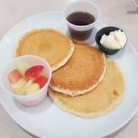 Good pancakes 🥞 at Across Broadway Cafe in Hewlett