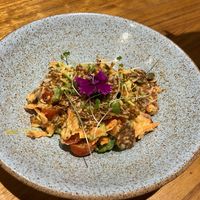 Salada PANC at Botanico - Colheita Criativa in Florianopolis