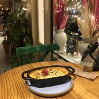 Eggplant and cashew cheese lasagna  at Botanico - Colheita Criativa in Florianopolis