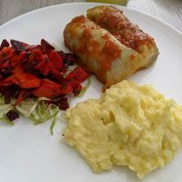 A European-style set lunch option! Very good. at Comer Sanar Vivir in Cuenca