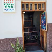 View from outside at Comer Sanar Vivir in Cuenca