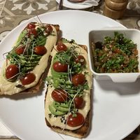 Delicious vegan breakfast! at Comer Sanar Vivir in Cuenca