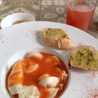 Raviolis de Ricotta de principal at Comer Sanar Vivir in Cuenca