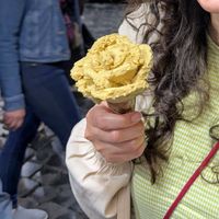Vegan pistachio at Amorino in Rome