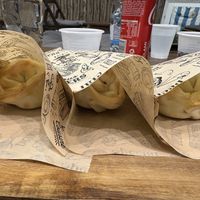 Empanadas vegane con patate e salvia e chimichurri   at Alpi Empanadas in Turin