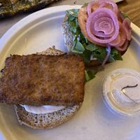 Tofu sandwich  at Ola Brew in Kailua Kona