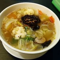 Healthy Style Thick Noodle at Living Seed 翠园素食馆 in Kota Kinabalu