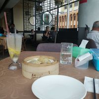 Gyoza at Living Seed 翠园素食馆 in Kota Kinabalu