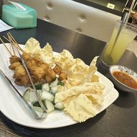 Delicious 🤤 though lime juice with no sugar not so….  at Living Seed 翠园素食馆 in Kota Kinabalu