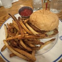 Vegan chicken sandwich  at The Rarebit in Charleston