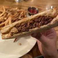 Impossible patty melt at The Rarebit in Charleston