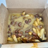 chili cheese fries   at SFO - Amy's Drive Thru - T1 in South San Francisco
