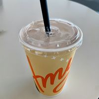 strawberry shake   at SFO - Amy's Drive Thru - T1 in South San Francisco
