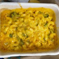 Mac & cheese w/broccoli   at SFO - Amy's Drive Thru - T1 in South San Francisco