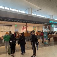 located beside B6 gate  at SFO - Amy's Drive Thru - T1 in South San Francisco