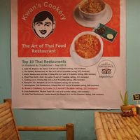 One of top 10 in Thailand at Kwan's Cookery in Koh Lanta