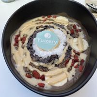 Protein choc bowl  at Yuícery - Milaneo in Stuttgart