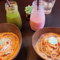 Free glass of water in the background. at Yuícery - Milaneo in Stuttgart