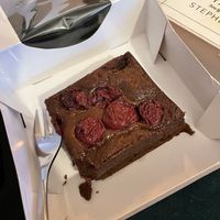 Brownie - very yummy! 😋   at Yuícery - Milaneo in Stuttgart