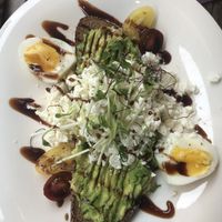 Avocado Brot at Fräulein Liese in Aschaffenburg