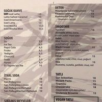 Has also vegan dessert at Küff Kolektif. in Istanbul