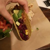 Taco. Don't forget to specify you're vegan because it's not in vegan menu but they could arrange it.  at Küff Kolektif. in Istanbul