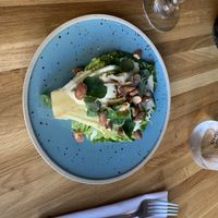 Salad starter  at Nørrebro Bryghus in Copenhagen