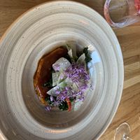 Bbq celeriac main course at Nørrebro Bryghus in Copenhagen