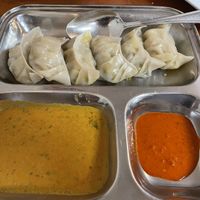 Vegetable momo   at Himalayan Range in Cary