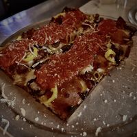 PRO TIP THE VEGAN RANCH IS 🔥🔥🔥  at Grandma Bob's Pizza in Detroit