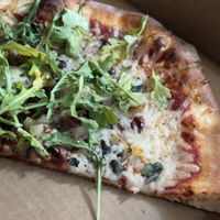 Vegan Dream pizza  at SQZBX in Hot Springs