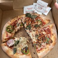 Small pizza  at SQZBX in Hot Springs