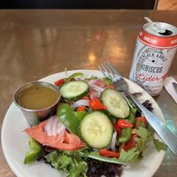 Classic side salad  at SQZBX in Hot Springs