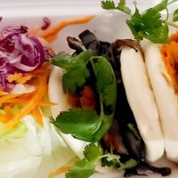 Mushroom Bao Buns at I'm Vegan in Chicago