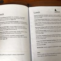 Brunch and lunch menu  at The Little Nel in Nelson Bay