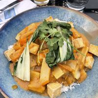Thai curry  at Masa's Bar & Grill in Sun Peaks