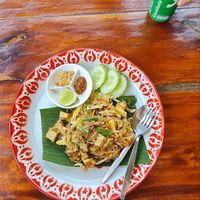 Vegan Pad Thai at Miss Island in Koh Muk