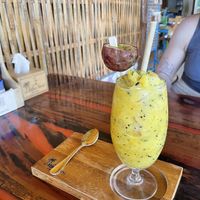 passion fruit smoothie  at Miss Island in Koh Muk
