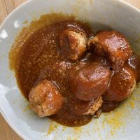 Beyond Sausage Currywurst  at Hammer Imbiss in Dusseldorf