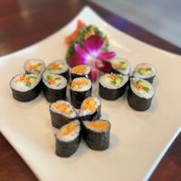 Veggie roll and sweet potato roll   at Baitong Thai & Sushi in St Augustine