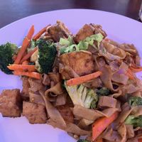 Second visit 7/6/24:  Pad See-ew with tofu.  Make certain to order vegan style.  at Baitong Thai & Sushi in St Augustine