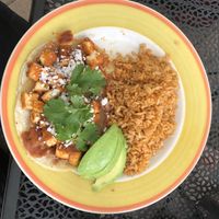 Juevos rancheros  at Lucy's Cafe in Chicago