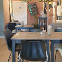 Cosy interior at Seeds Cafe in Fornebu