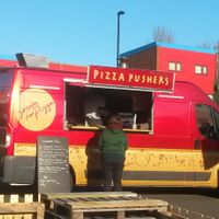 Goliath the scream machine  at Scream for Pizza in Newcastle Upon Tyne